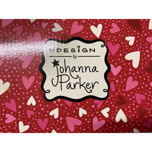 Johanna Parker Design Ceramic Sugar & Creamer Set Festive Holiday Cups Lot 6 New - Picture 8 of 14